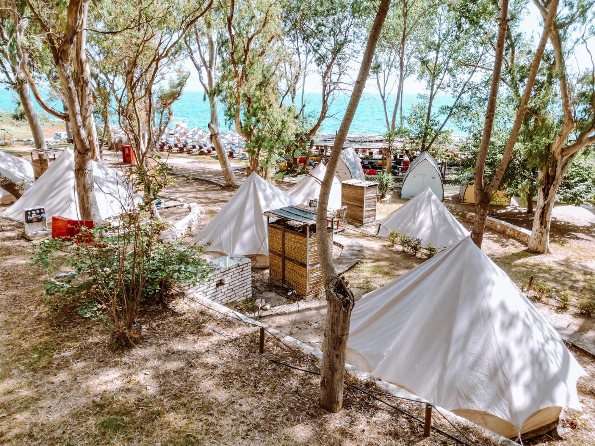 Burano Camping Beach-Bar Nea Thesi Ngoại thất bức ảnh
