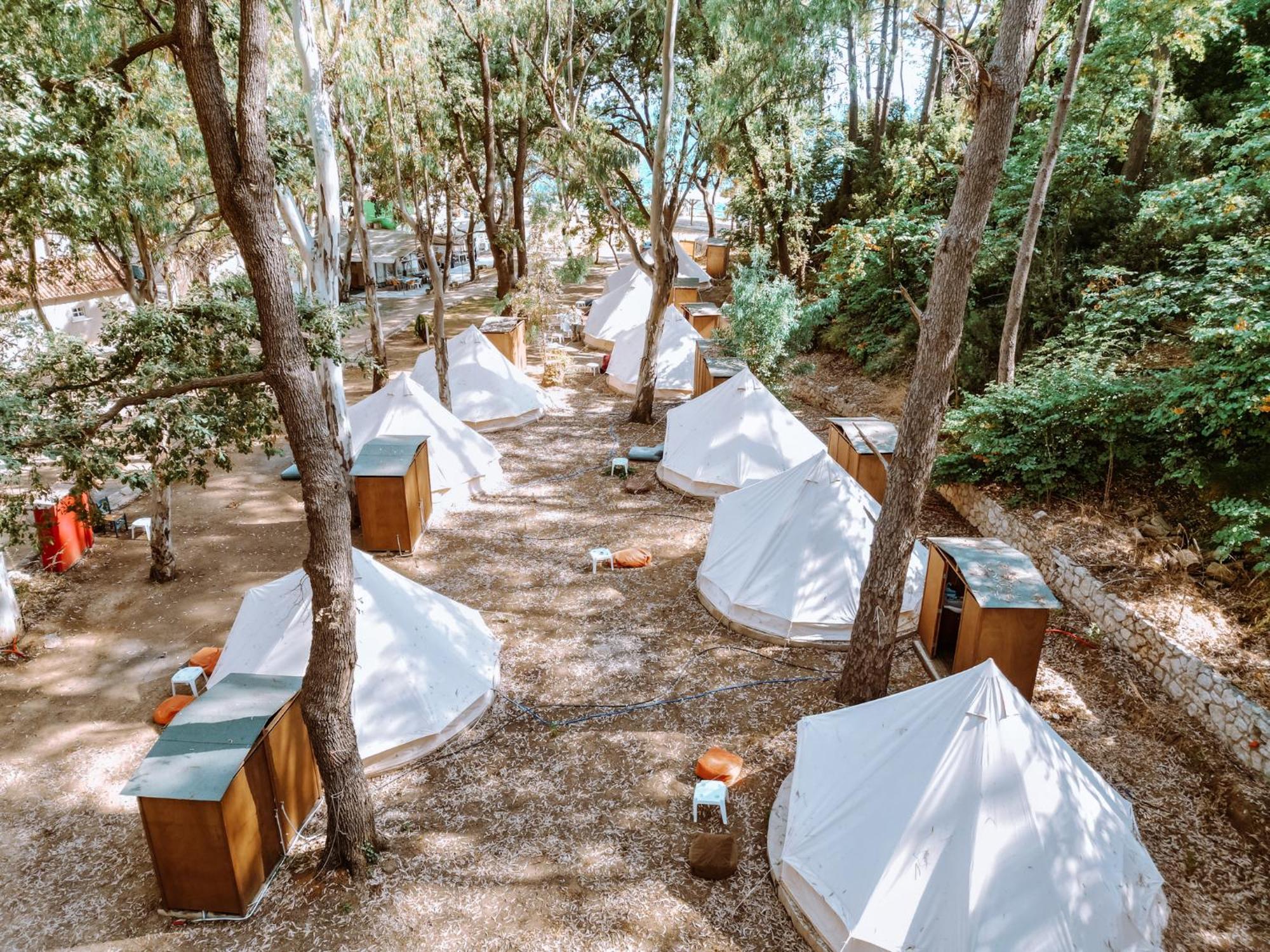 Burano Camping Beach-Bar Nea Thesi Ngoại thất bức ảnh