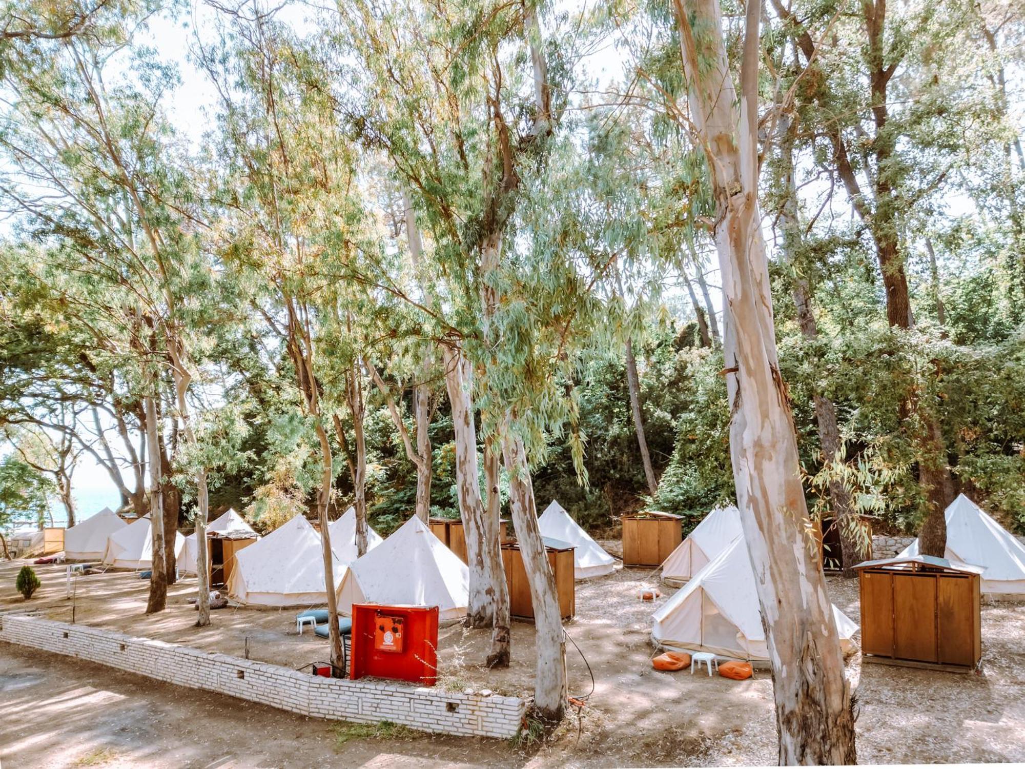 Burano Camping Beach-Bar Nea Thesi Ngoại thất bức ảnh