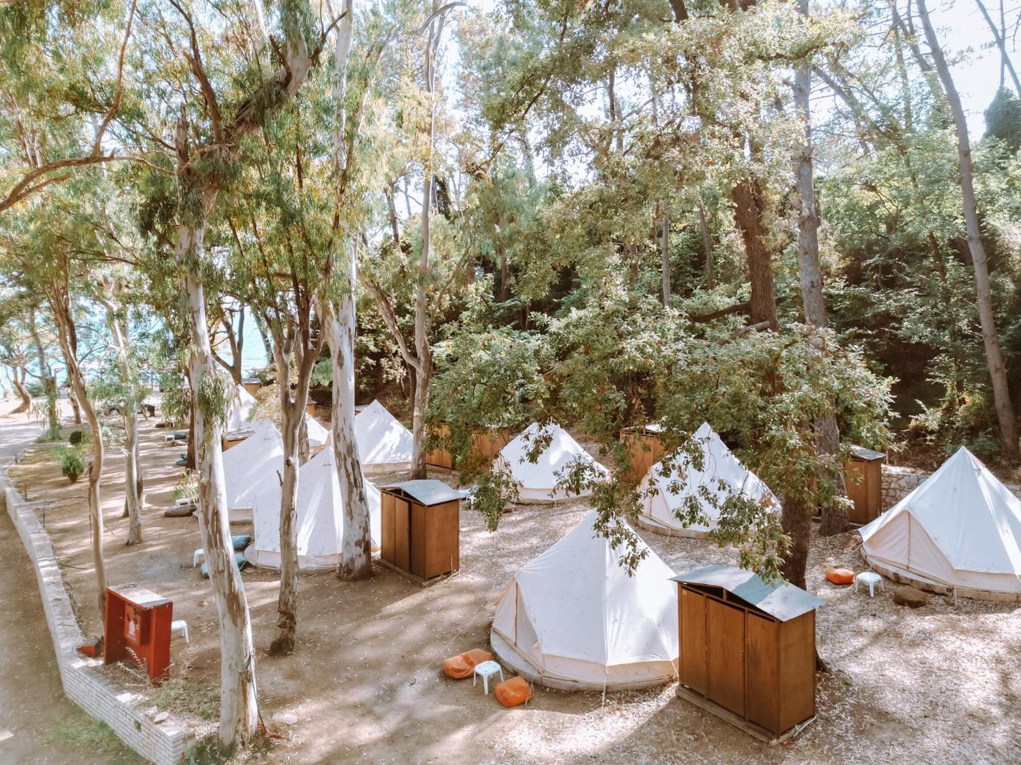 Burano Camping Beach-Bar Nea Thesi Ngoại thất bức ảnh