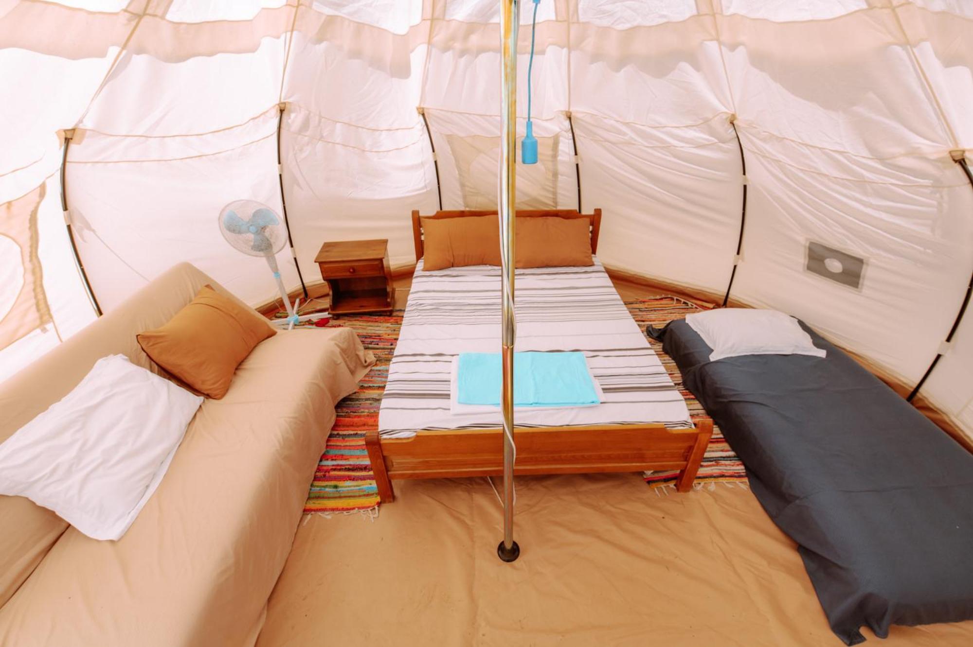 Burano Camping Beach-Bar Nea Thesi Ngoại thất bức ảnh