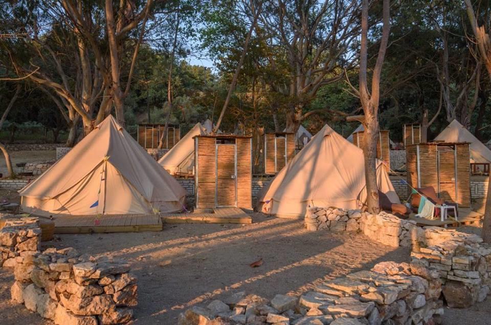 Burano Camping Beach-Bar Nea Thesi Ngoại thất bức ảnh